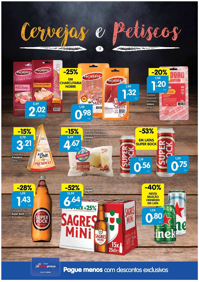Antevisão Folheto Clube MINIPREÇO Promoções de 4 a 10 agosto