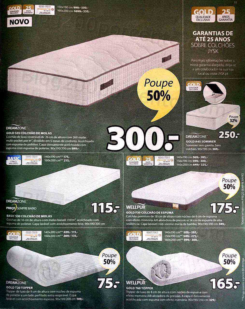 Antevisão Folheto JYSK Promoções de 25 agosto a 7 setembro