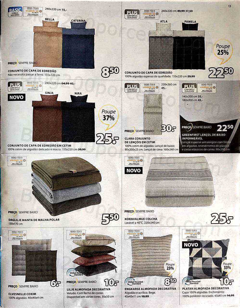 Antevisão Folheto JYSK Promoções de 25 agosto a 7 setembro