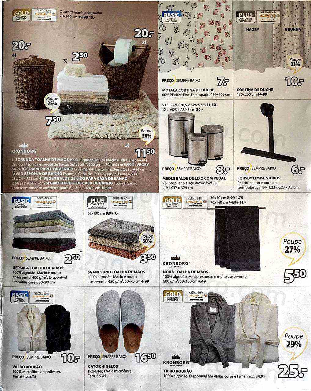 Antevisão Folheto JYSK Promoções de 25 agosto a 7 setembro