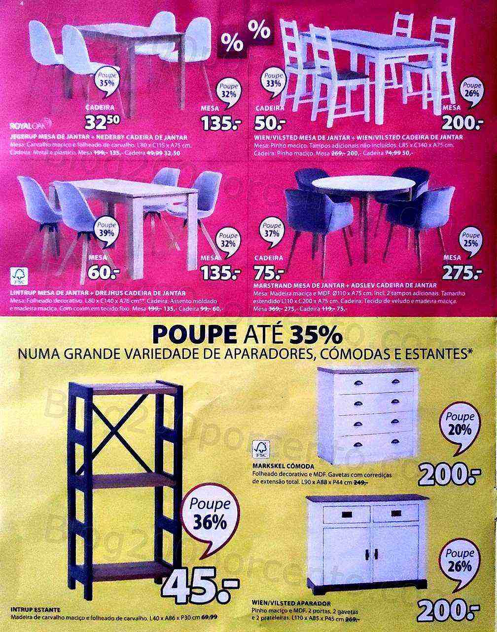 Antevisão Folheto JYSK Promoções de 11 a 17 agosto