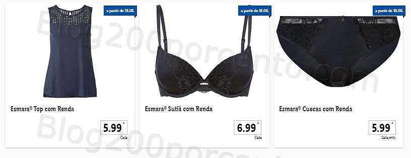 Antevisão Folheto LIDL Bazar Promoções a partir de 18 agosto