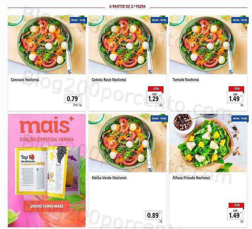 Antevisão Folheto LIDL Promoções de 8 a 14 agosto - Versão Completa