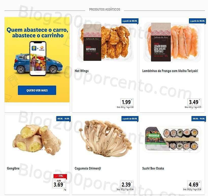 Antevisão Folheto LIDL Promoções de 8 a 14 agosto - Versão Completa