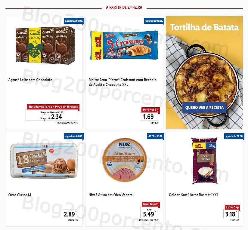Antevisão Folheto LIDL Promoções de 8 a 14 agosto - Versão Completa
