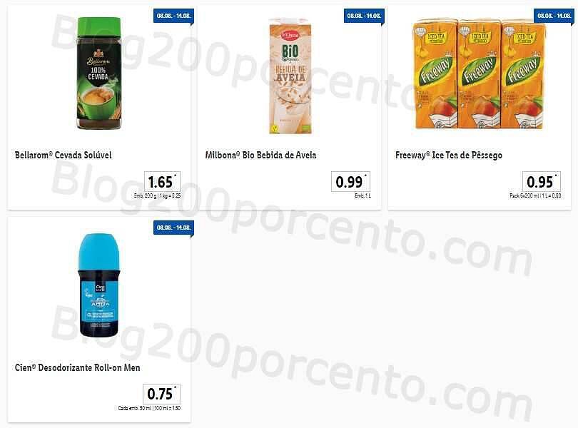 Antevisão Folheto LIDL Promoções de 8 a 14 agosto - Versão Completa