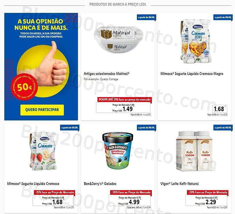 Antevisão Folheto LIDL Promoções de 8 a 14 agosto - Versão Completa