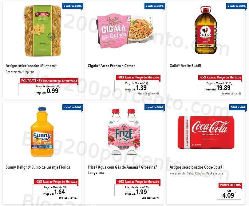 Antevisão Folheto LIDL Promoções de 8 a 14 agosto - Versão Completa