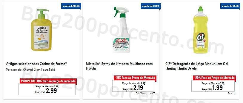 Antevisão Folheto LIDL Promoções de 8 a 14 agosto - Versão Completa