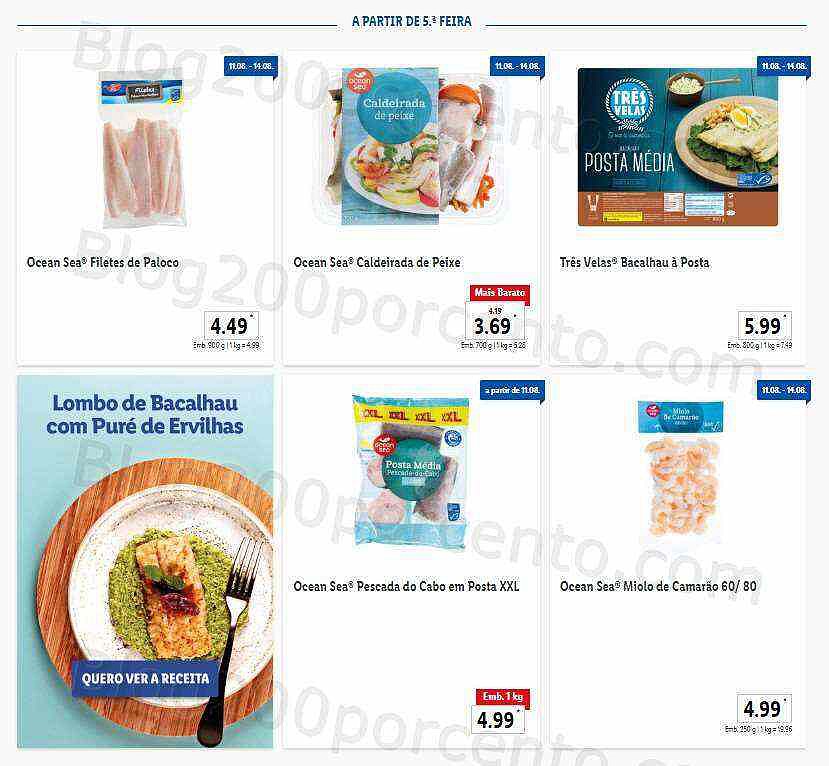 Antevisão Folheto LIDL Promoções de 8 a 14 agosto - Versão Completa