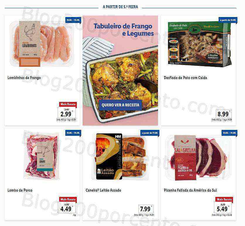 Antevisão Folheto LIDL Promoções de 8 a 14 agosto - Versão Completa
