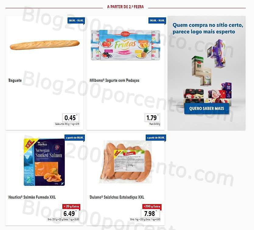 Antevisão Folheto LIDL Promoções de 8 a 14 agosto - Versão Completa