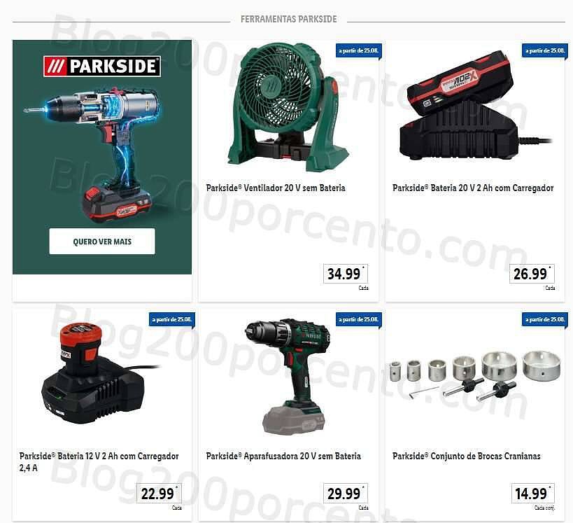 Antevisão Folheto LIDL Bazar Promoções a Partir de 25 agosto