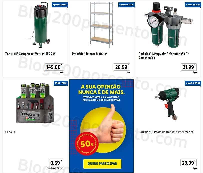 Antevisão Folheto LIDL Bazar Promoções a Partir de 25 agosto
