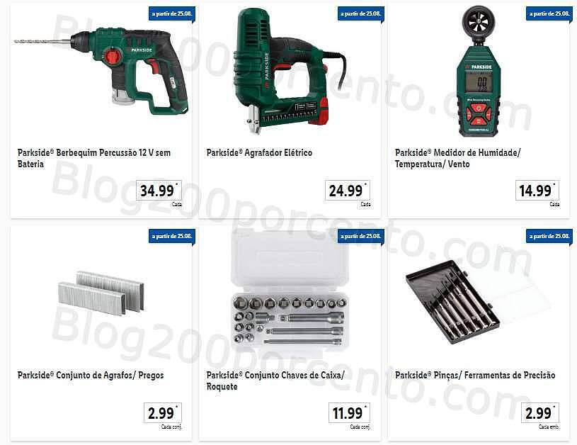 Antevisão Folheto LIDL Bazar Promoções a Partir de 25 agosto