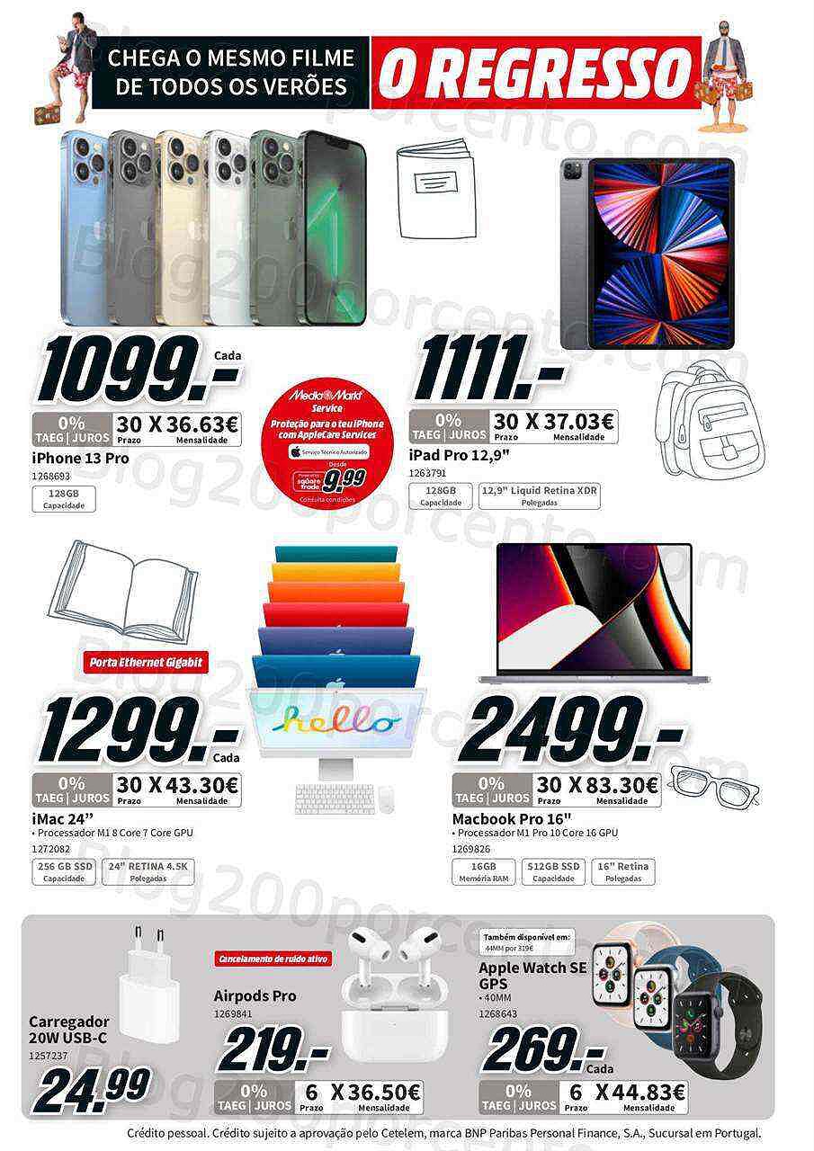 Antevisão Folheto MEDIA MARKT Promoções de 18 agosto a 26 agosto