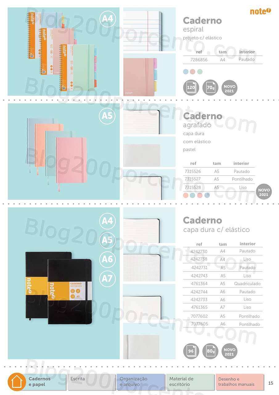 Antevisão Folheto NOTE Regresso às Aulas - Papelaria 2022-2023