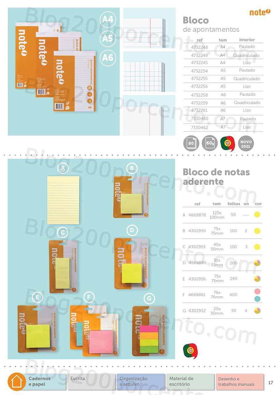 Antevisão Folheto NOTE Regresso às Aulas - Papelaria 2022-2023