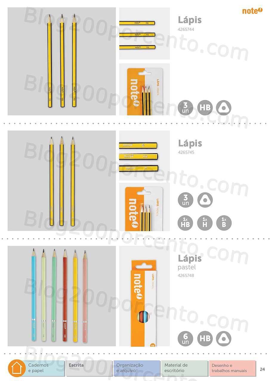 Antevisão Folheto NOTE Regresso às Aulas - Papelaria 2022-2023