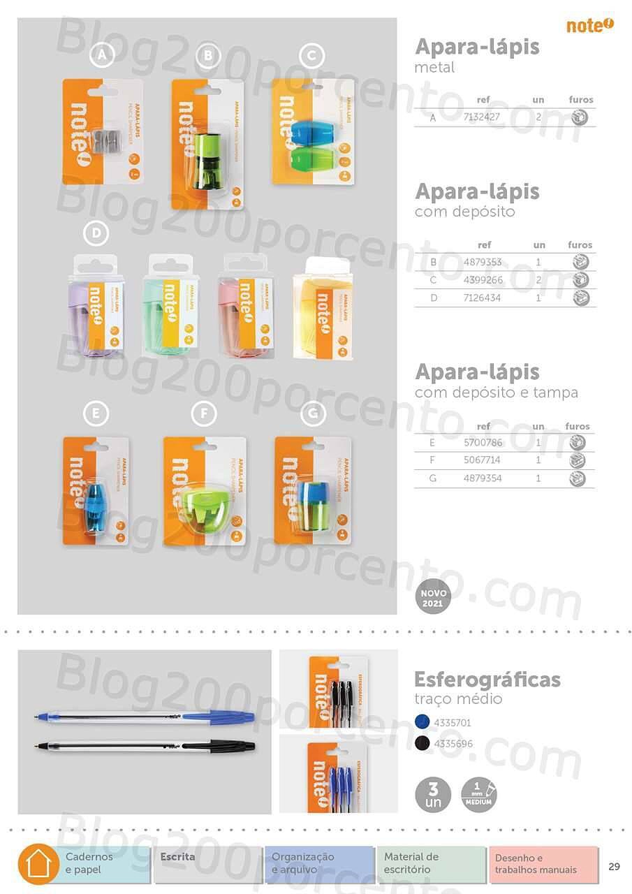 Antevisão Folheto NOTE Regresso às Aulas - Papelaria 2022-2023