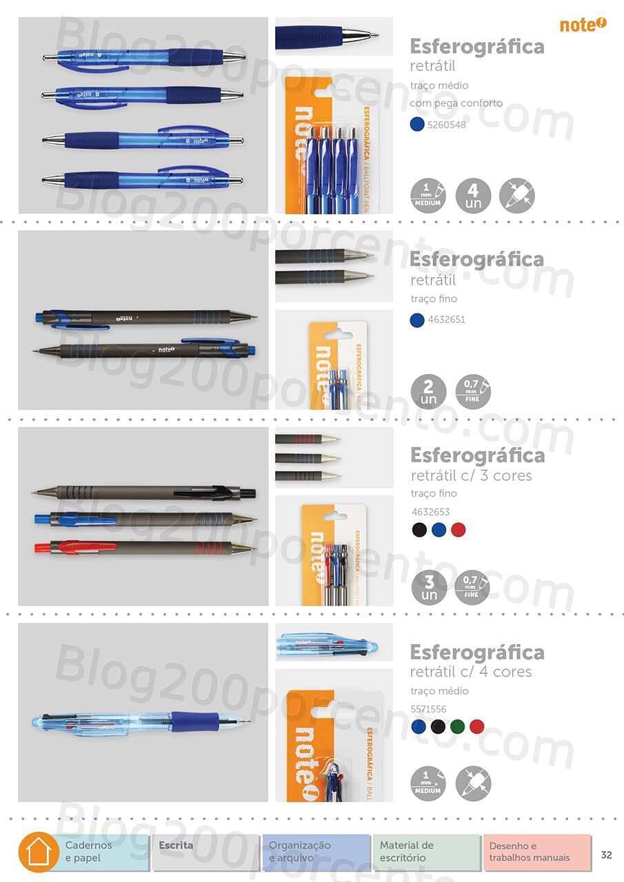 Antevisão Folheto NOTE Regresso às Aulas - Papelaria 2022-2023