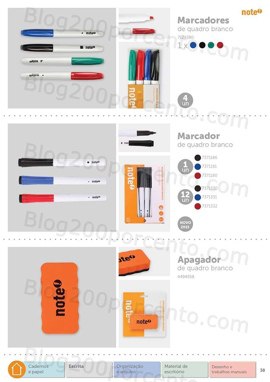 Antevisão Folheto NOTE Regresso às Aulas - Papelaria 2022-2023