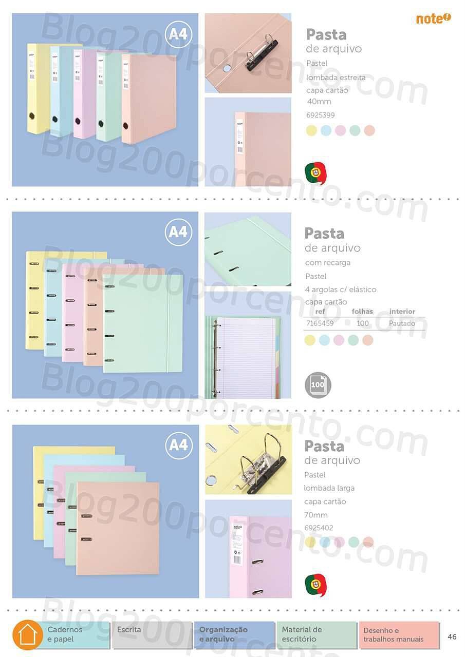 Antevisão Folheto NOTE Regresso às Aulas - Papelaria 2022-2023