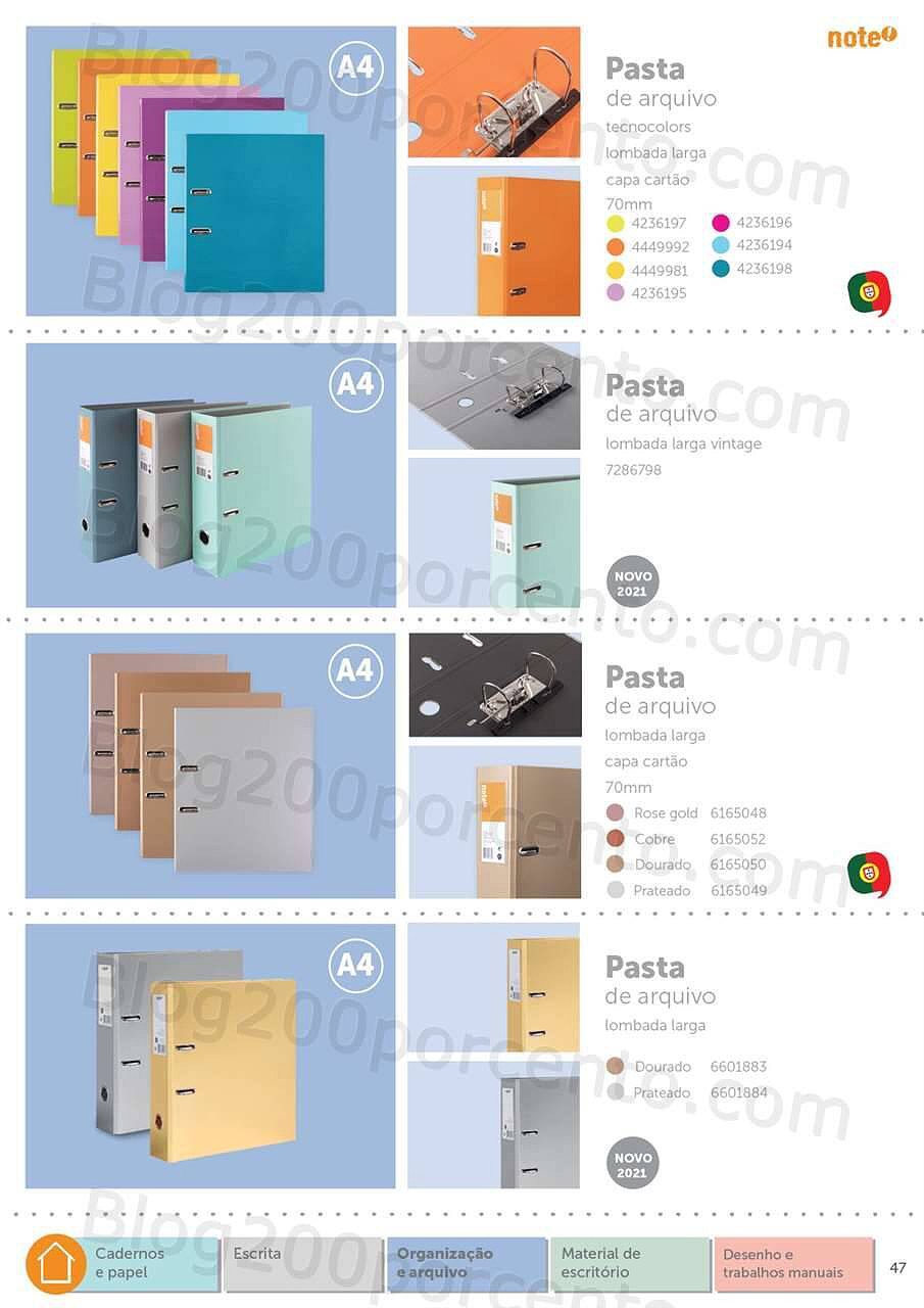 Antevisão Folheto NOTE Regresso às Aulas - Papelaria 2022-2023