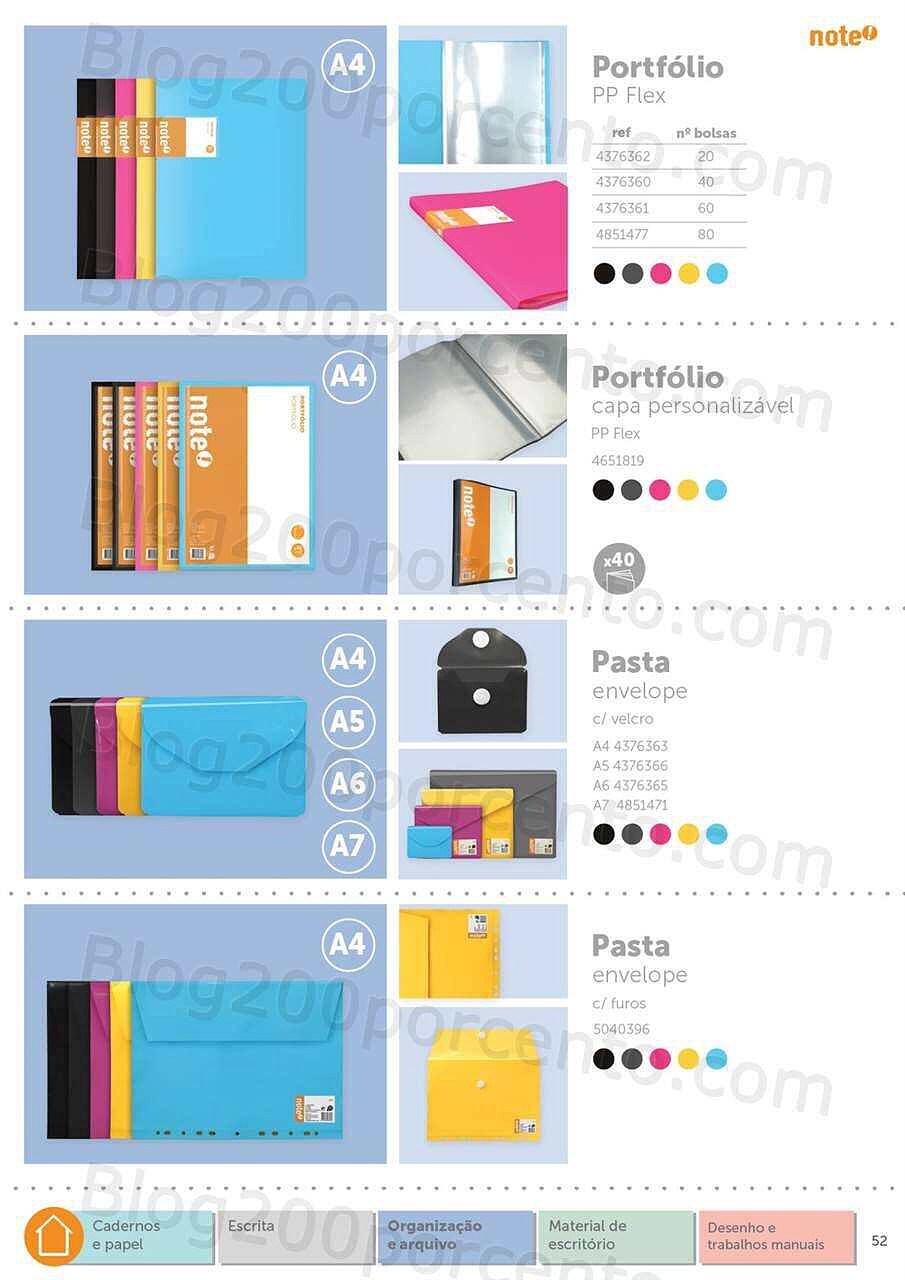 Antevisão Folheto NOTE Regresso às Aulas - Papelaria 2022-2023