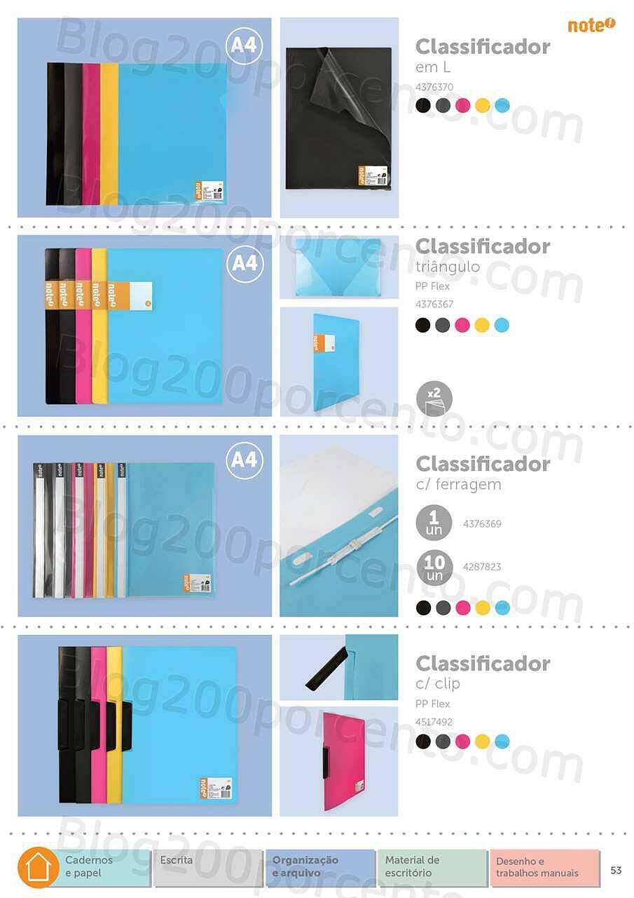 Antevisão Folheto NOTE Regresso às Aulas - Papelaria 2022-2023