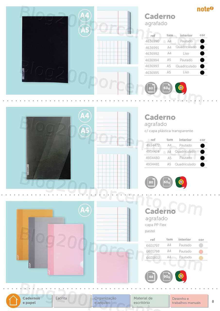 Antevisão Folheto NOTE Regresso às Aulas - Papelaria 2022-2023