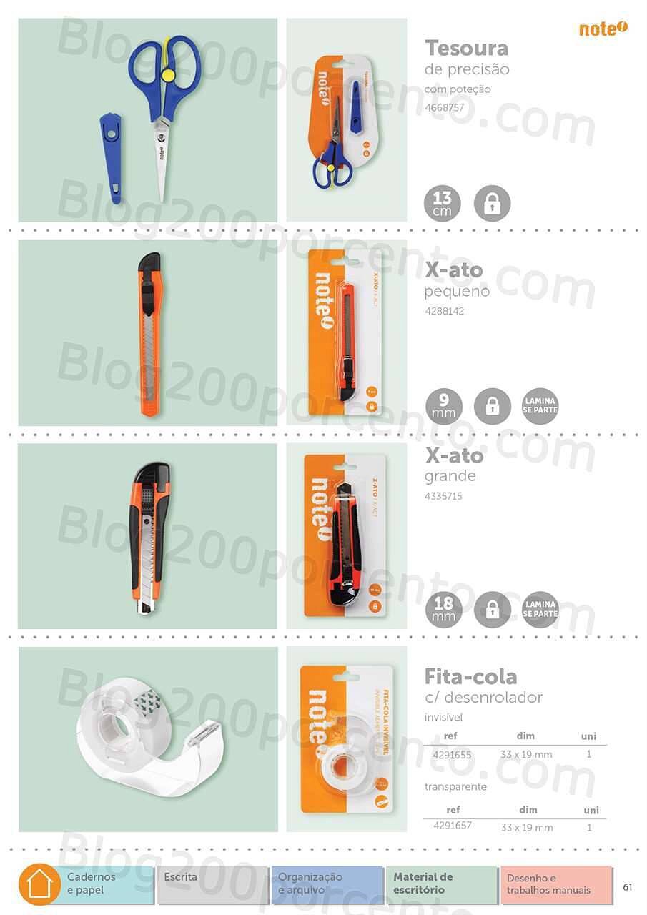 Antevisão Folheto NOTE Regresso às Aulas - Papelaria 2022-2023