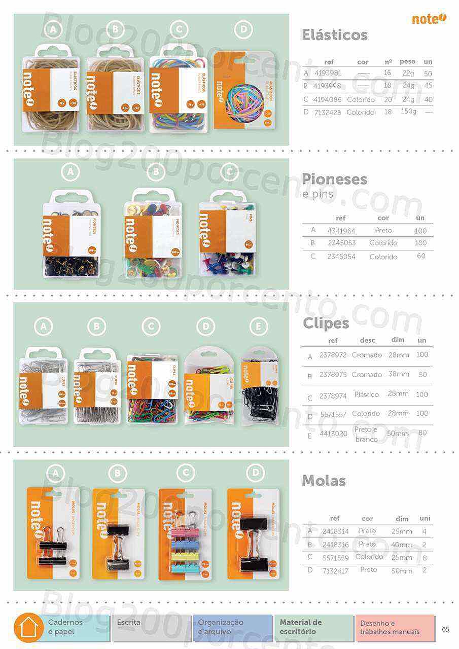 Antevisão Folheto NOTE Regresso às Aulas - Papelaria 2022-2023