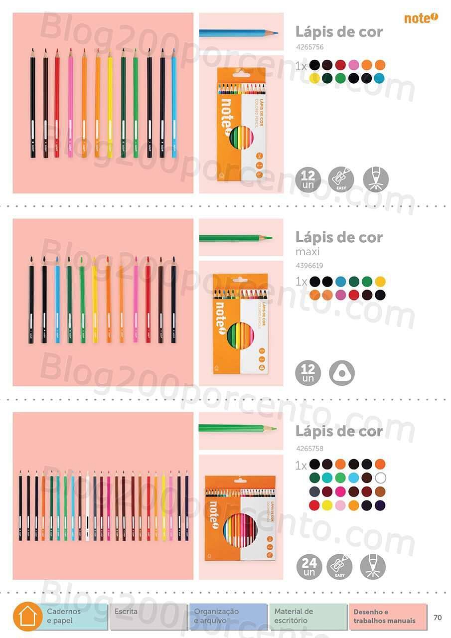 Antevisão Folheto NOTE Regresso às Aulas - Papelaria 2022-2023