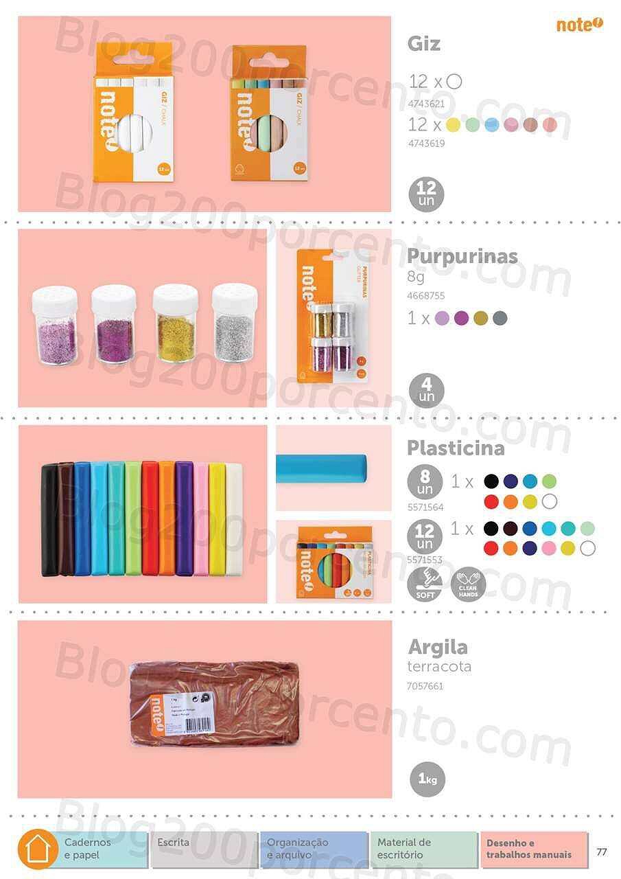 Antevisão Folheto NOTE Regresso às Aulas - Papelaria 2022-2023