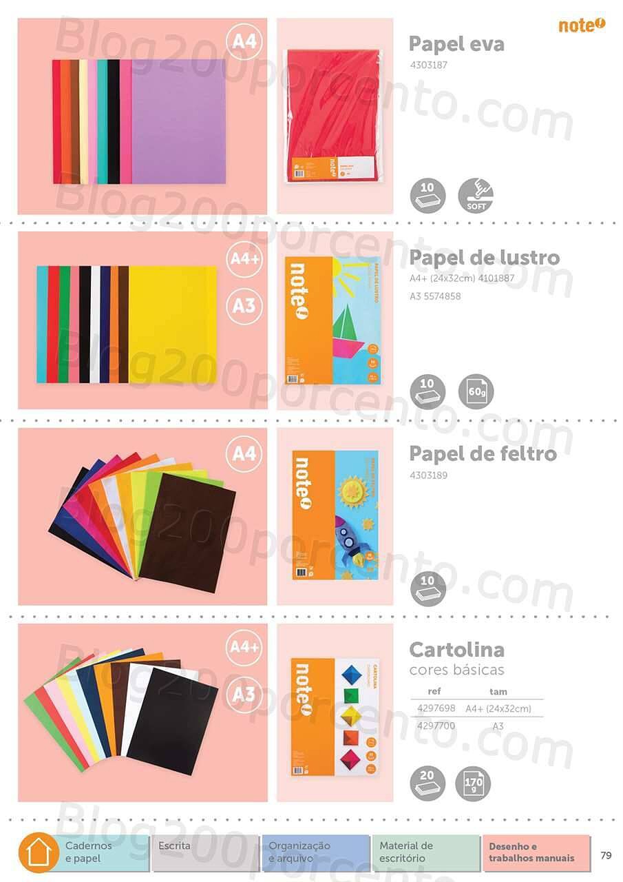 Antevisão Folheto NOTE Regresso às Aulas - Papelaria 2022-2023