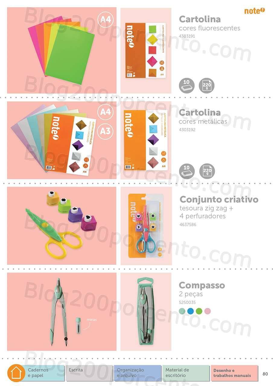 Antevisão Folheto NOTE Regresso às Aulas - Papelaria 2022-2023