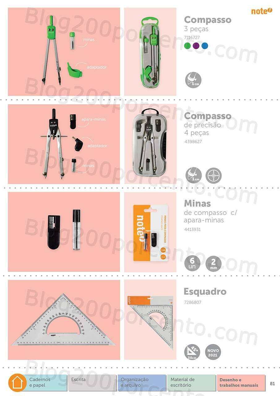 Antevisão Folheto NOTE Regresso às Aulas - Papelaria 2022-2023