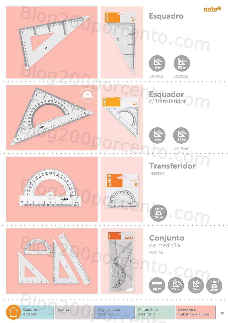 Antevisão Folheto NOTE Regresso às Aulas - Papelaria 2022-2023