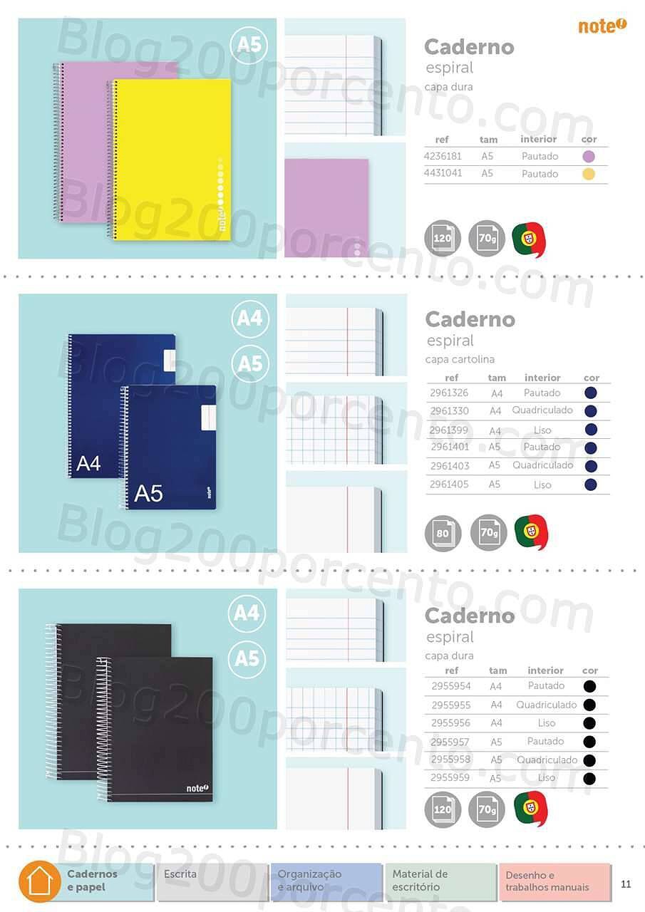 Antevisão Folheto NOTE Regresso às Aulas - Papelaria 2022-2023