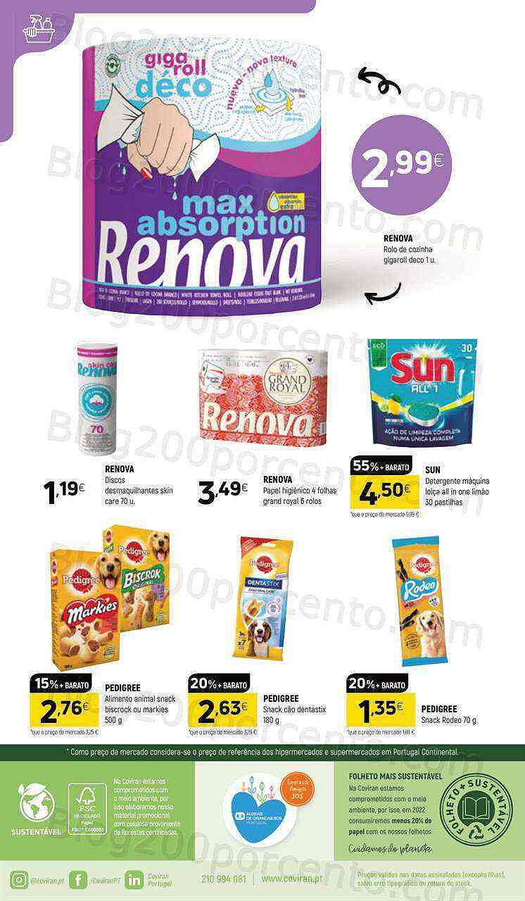 Antevisão Folheto COVIRAN Promoções de 16 agosto a 28 agosto