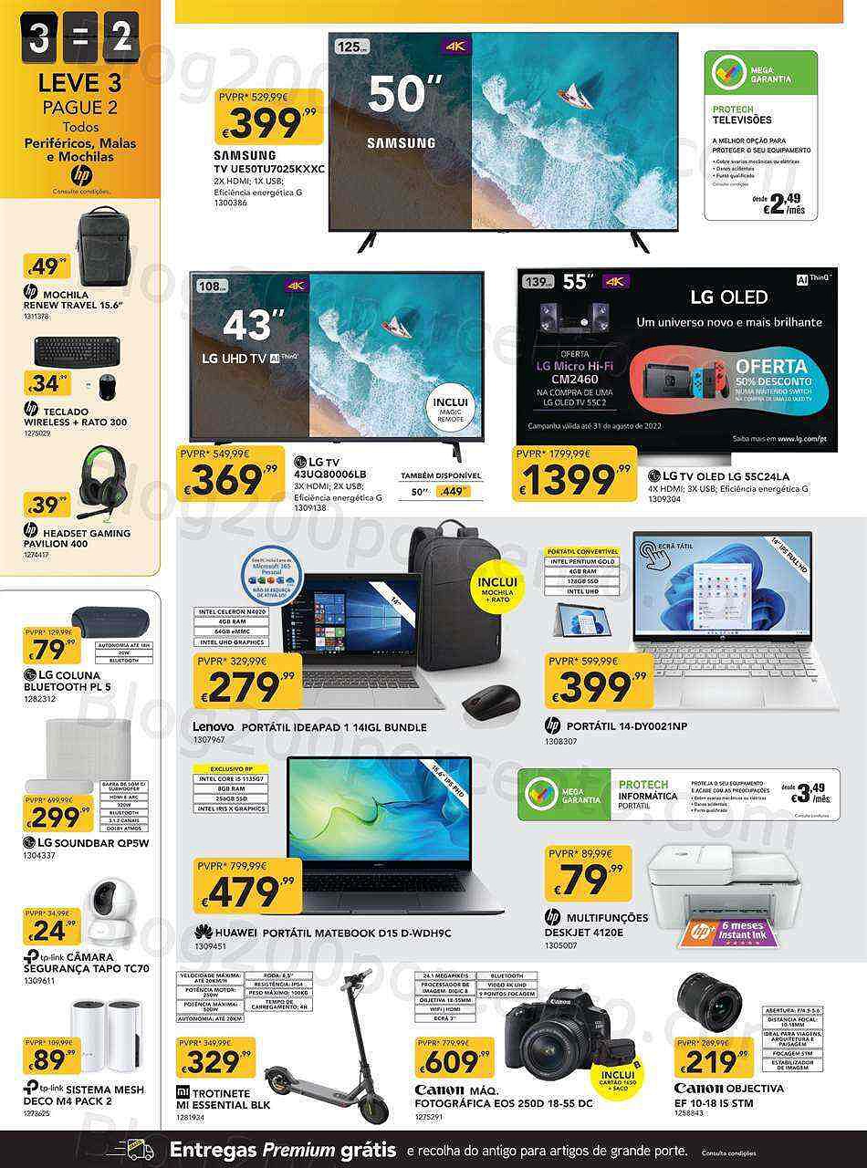 Antevisão Folheto RADIO POPULAR Promoções de 11 a 24 agosto