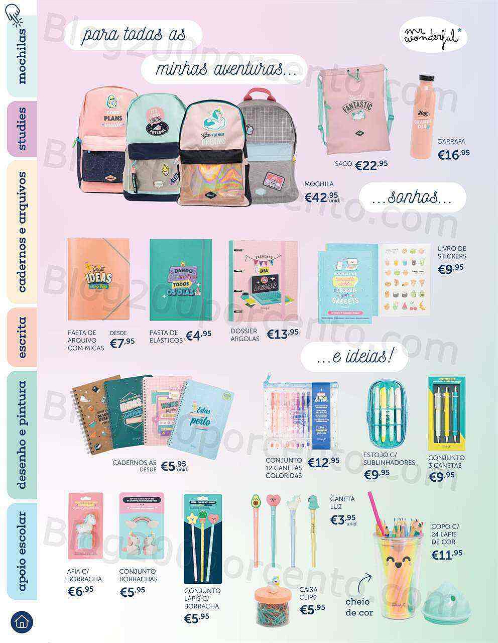 Antevisão Folheto NOTE Regresso às Aulas Promoções até 26 setembro