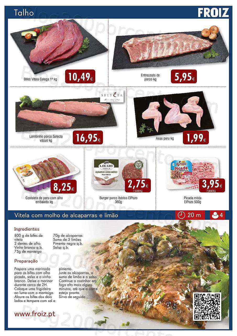 Antevisão Folheto FROIZ Promoções de 25 agosto a 14 setembro