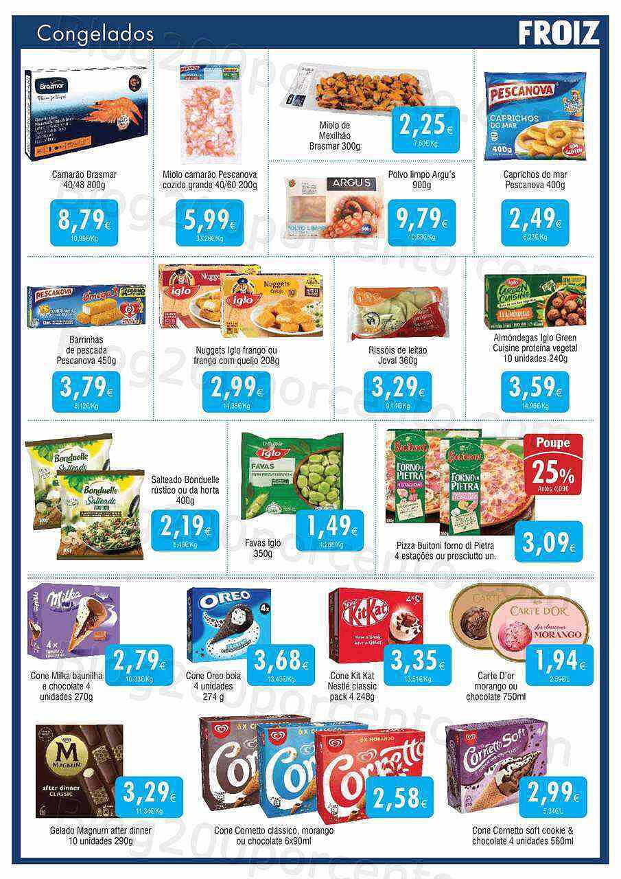 Antevisão Folheto FROIZ Promoções de 25 agosto a 14 setembro