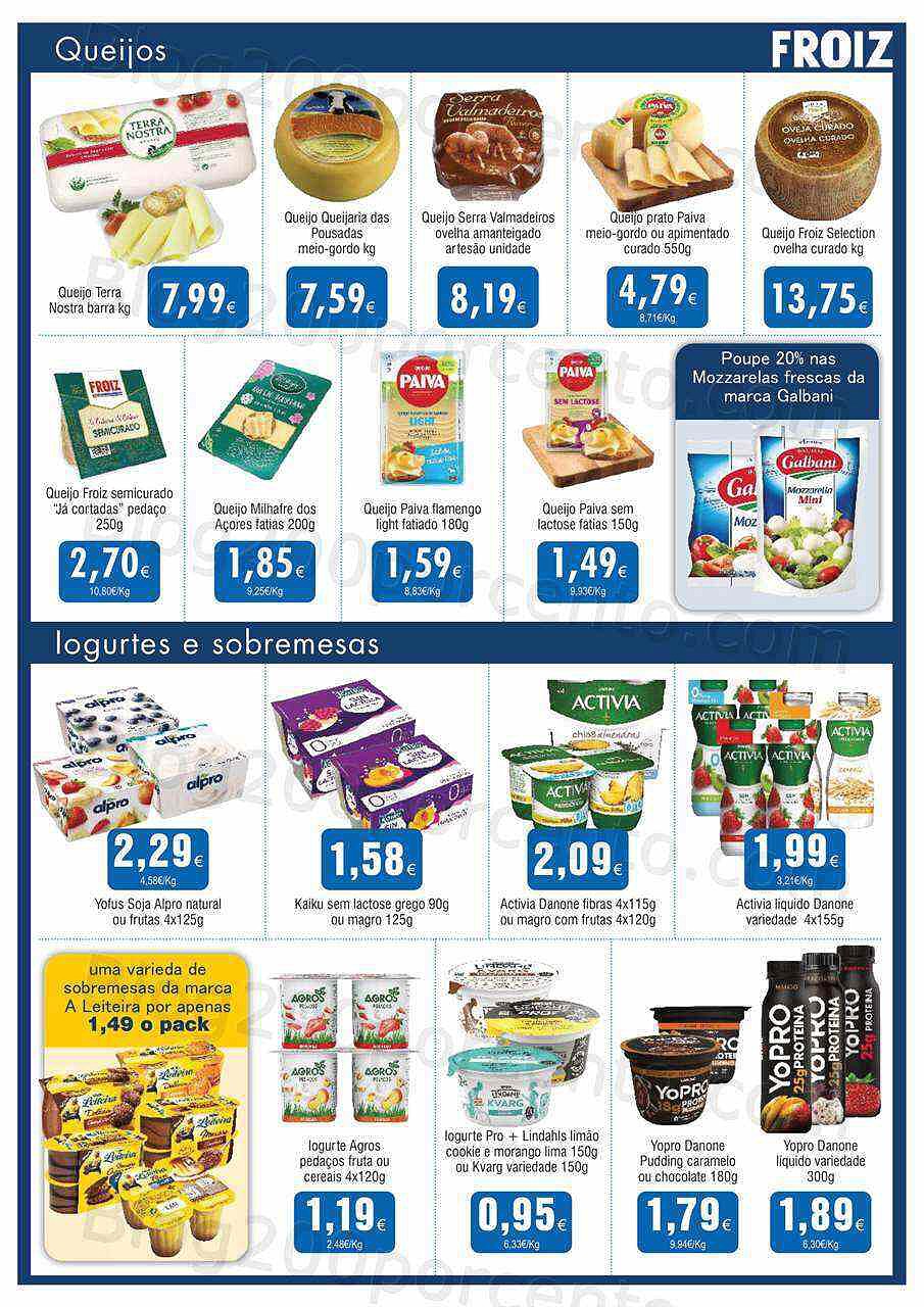Antevisão Folheto FROIZ Promoções de 25 agosto a 14 setembro