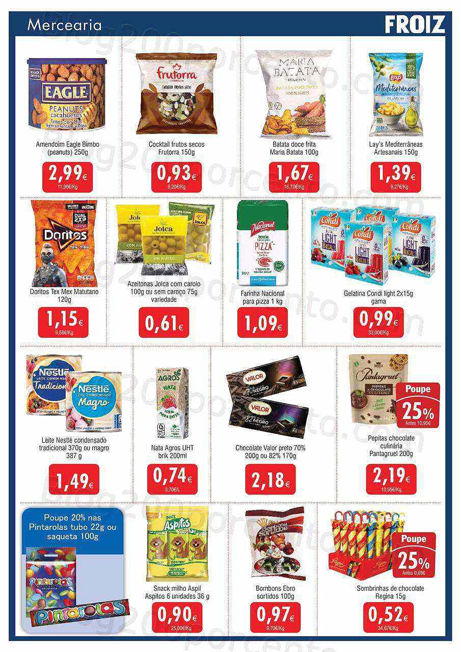 Antevisão Folheto FROIZ Promoções de 25 agosto a 14 setembro