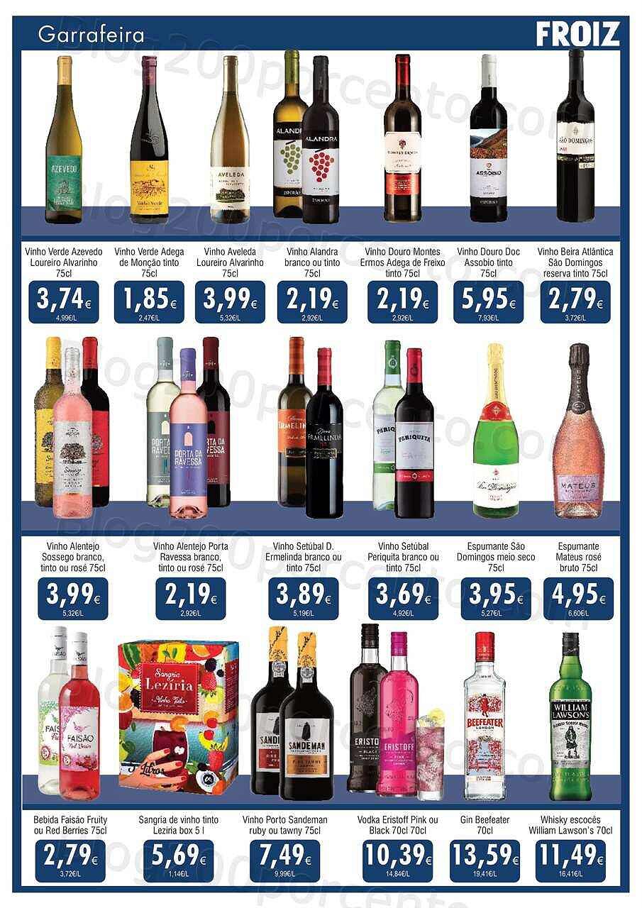 Antevisão Folheto FROIZ Promoções de 25 agosto a 14 setembro