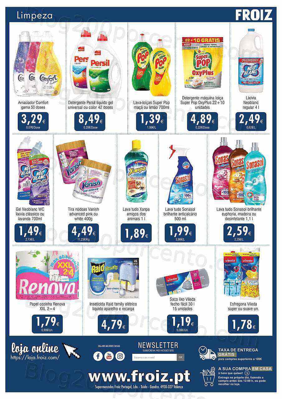 Antevisão Folheto FROIZ Promoções de 25 agosto a 14 setembro