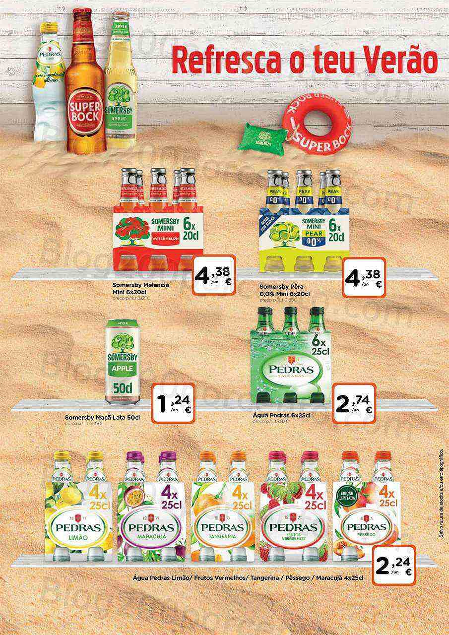 Antevisão Folheto AQUI É FRESCO Extra Bebidas Promoções de 17 a 28 agosto
